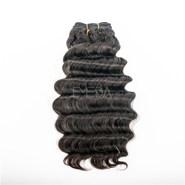 Indian hair deep wave no tangle hair extension hair YJ 62